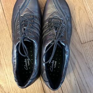 Clark’s Metallic Shoes